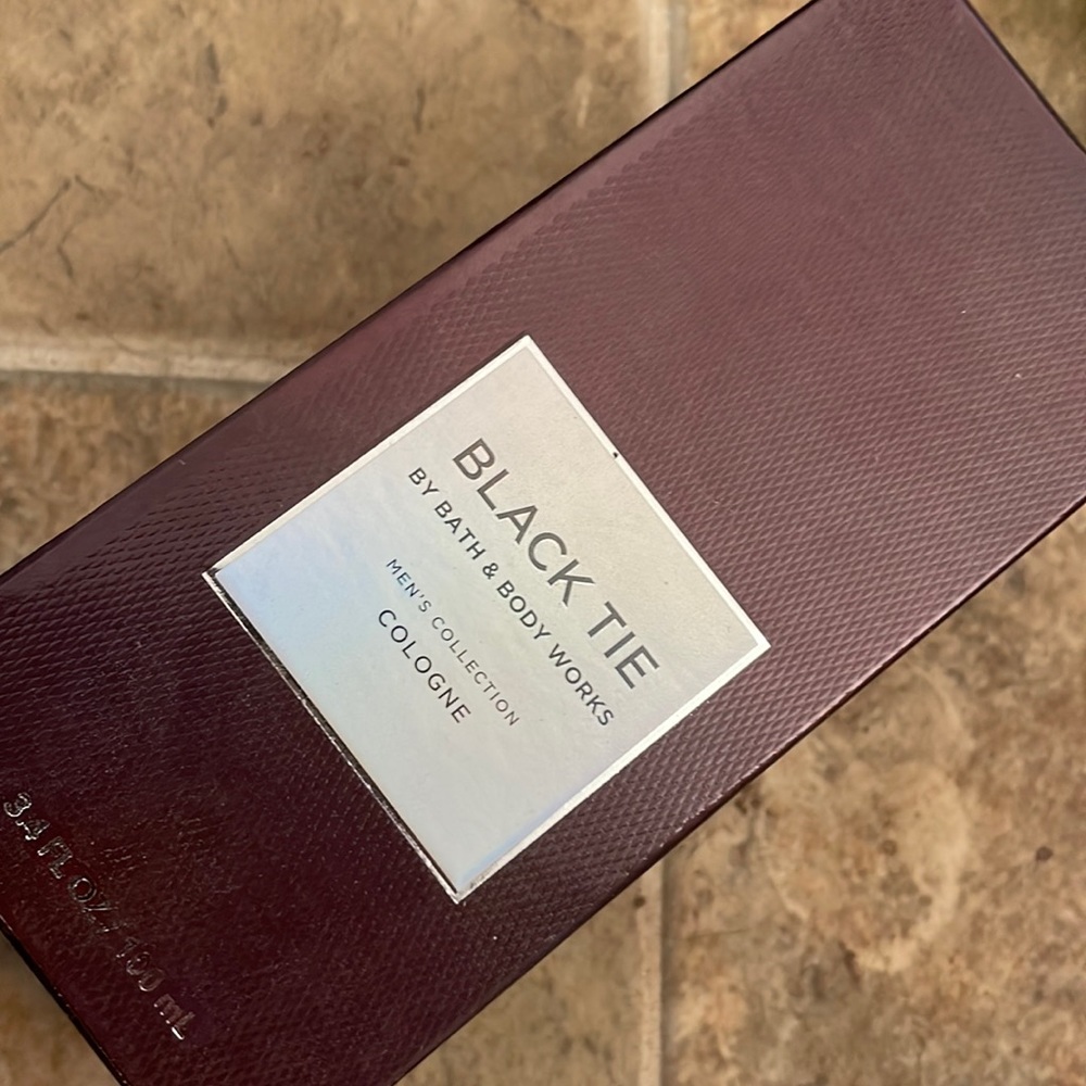 Black tie cologne